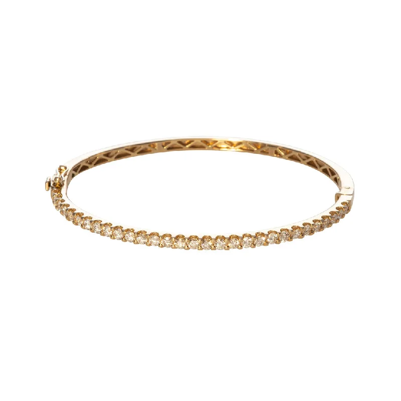 Buy More, Save More On Stunning Jewelry Designs 1.50ctw Diamond 14K Yellow Gold Bangle Buy More, Save More On Stunning Jewelry Designs 1.50ctw Diamond 14K Yellow Gold Bangle