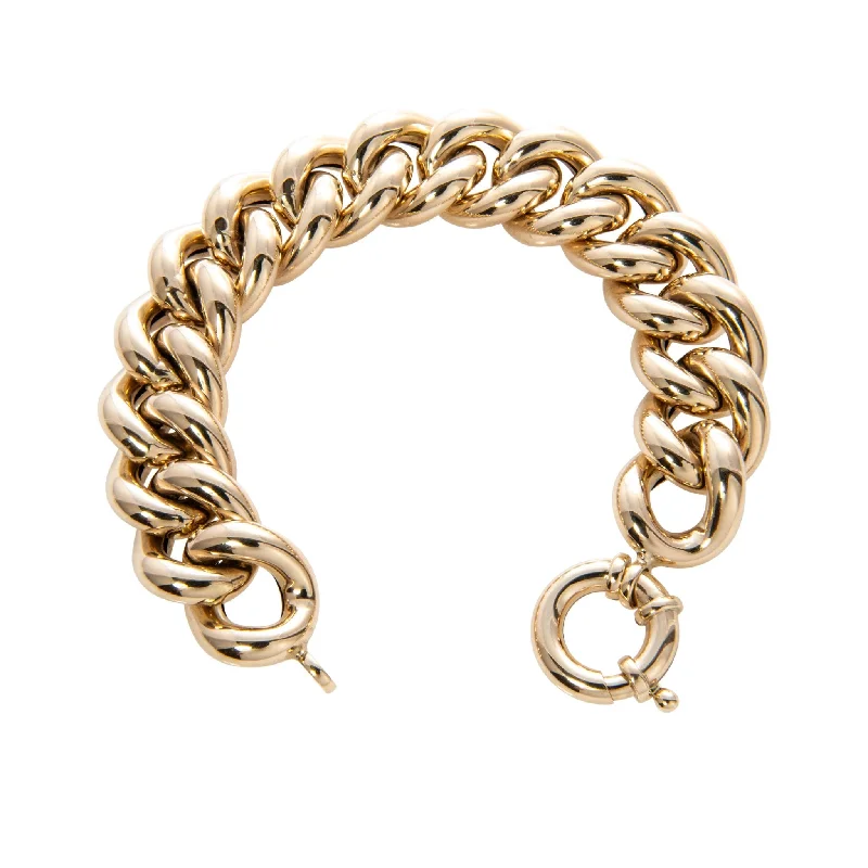 Best-Selling Jewelry Now Available At Special Deals 14K Yellow Gold Curb Link Bracelet Best-Selling Jewelry Now Available At Special Deals 14K Yellow Gold Curb Link Bracelet