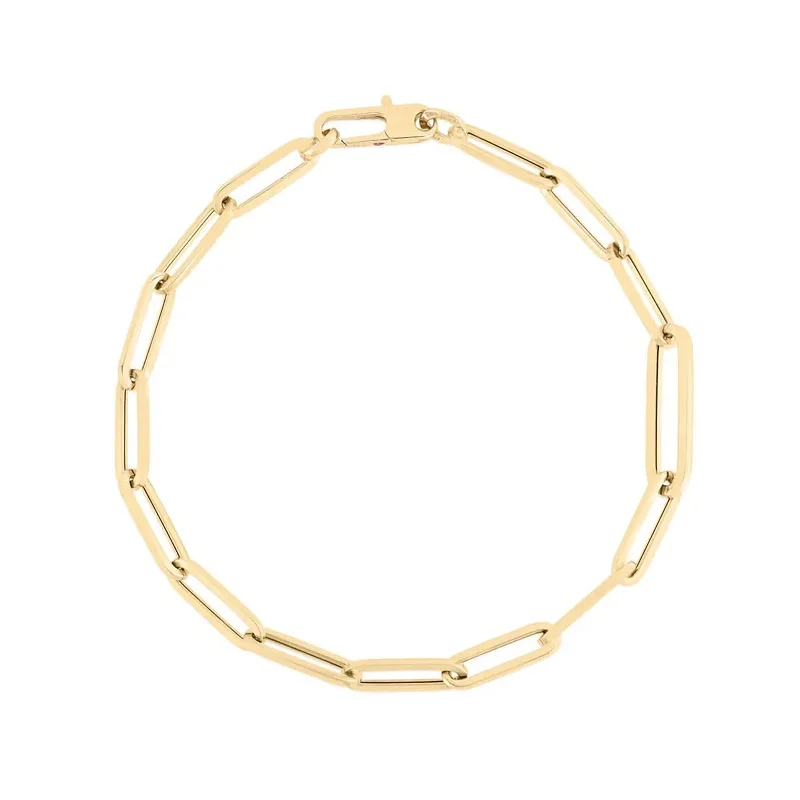 Once-A-Year Jewelry Sale – Grab Your Favorites Now Alternating Size Paperclip Link Long Bracelet Once-A-Year Jewelry Sale – Grab Your Favorites Now Alternating Size Paperclip Link Long Bracelet