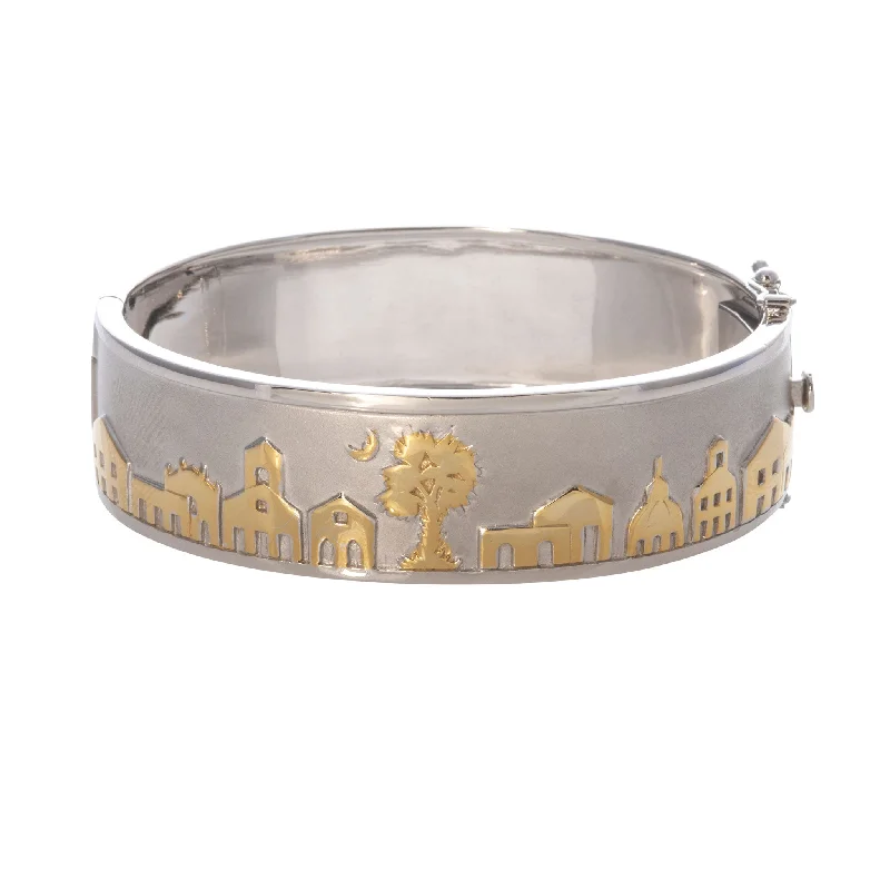 Exclusive Jewelry Sale – Limited-Time Discounts Charleston Skyline Cuff Bangle