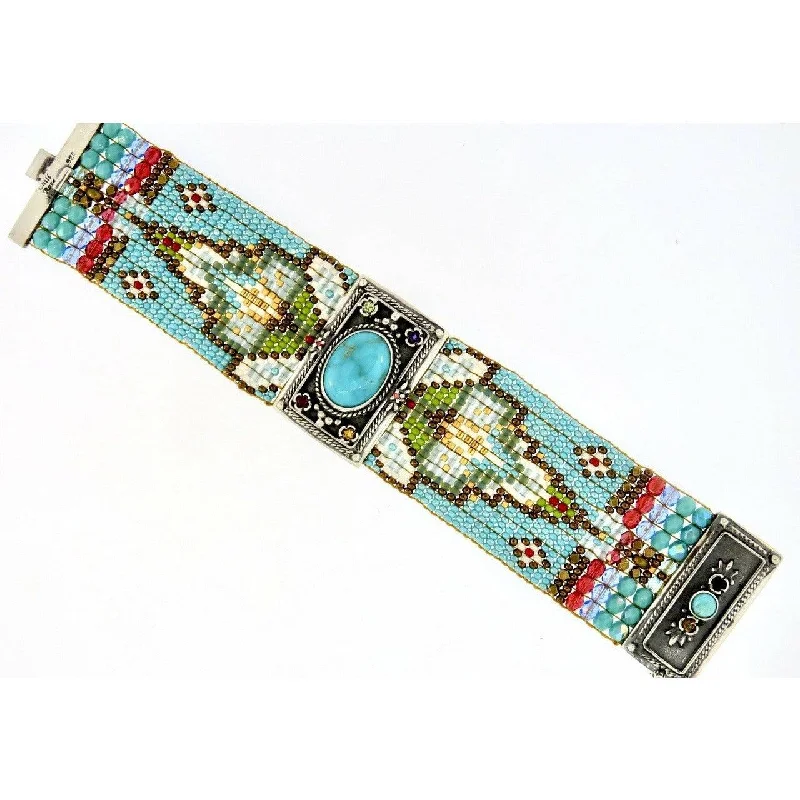 Must-Have Jewelry At Unbelievable Discounts Chili Rose Diana Hand Beaded Turquoise & Gemstone Bracelet Must-Have Jewelry At Unbelievable Discounts Chili Rose Diana Hand Beaded Turquoise & Gemstone Bracelet