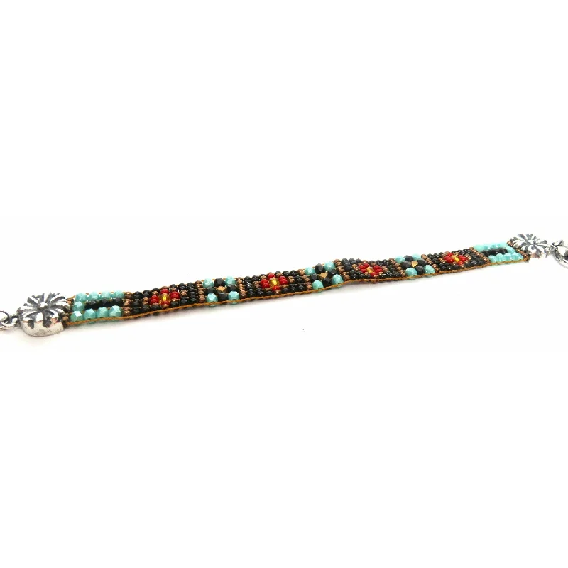 Seasonal Jewelry Sale – Upgrade Your Style Today Chili Rose Silver Mini Silver Flower Tip Tiffany Checkerboard Design Bracelet Seasonal Jewelry Sale – Upgrade Your Style Today Chili Rose Silver Mini Silver Flower Tip Tiffany Checkerboard Design Bracelet