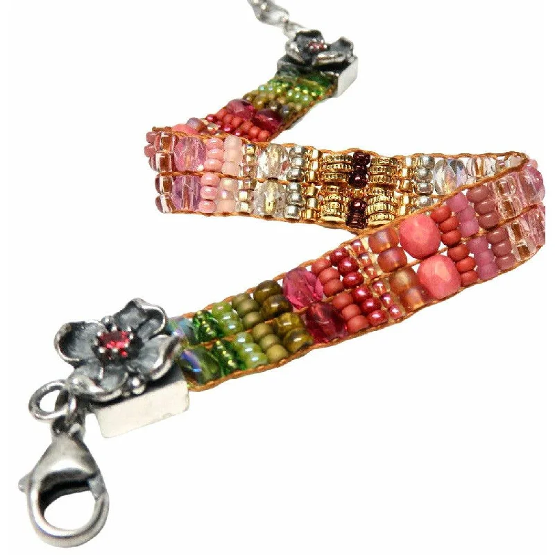 Flash Sale On Exquisite Jewelry – Don't Miss Out Chili Rose "Sweetness" with Mini Gemstone Flower TIp Bracelet -Ombre Collection Flash Sale On Exquisite Jewelry – Don't Miss Out Chili Rose "Sweetness" with Mini Gemstone Flower TIp Bracelet -Ombre Collection