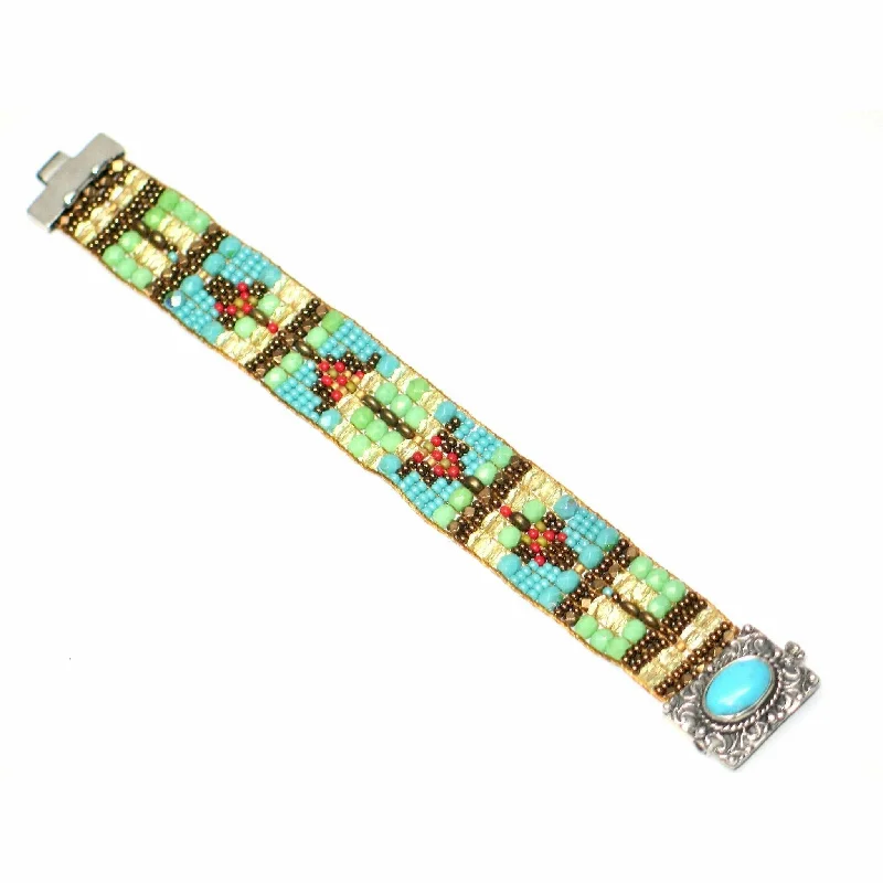 Huge Savings On Timeless Jewelry Collections Chili Rose Green & Aqua Blue Lydia Bracelet Huge Savings On Timeless Jewelry Collections Chili Rose Green & Aqua Blue Lydia Bracelet