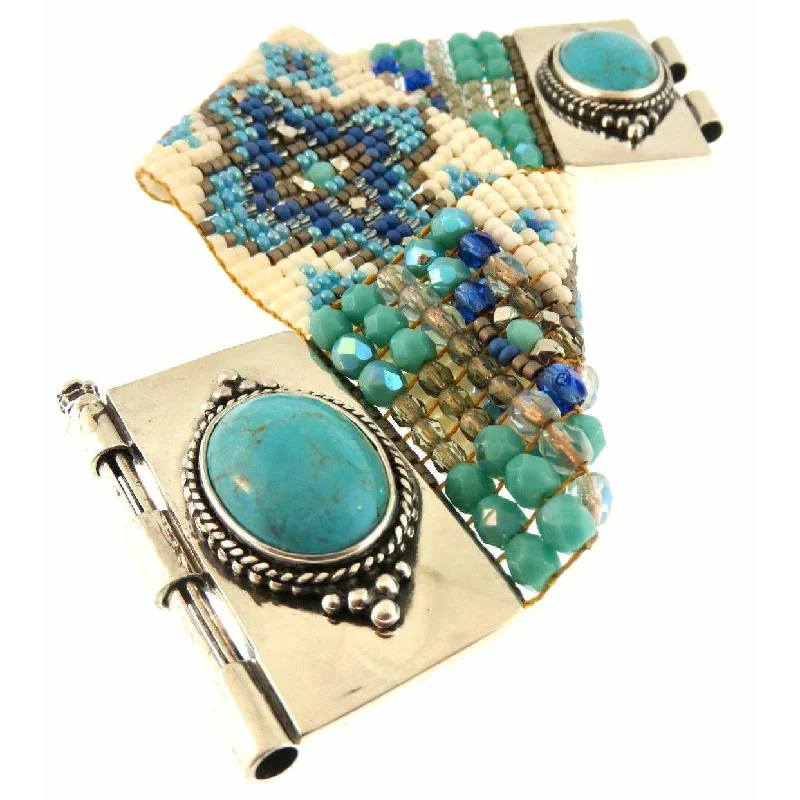 Discover Unique Jewelry With Special Limited-Time Offers Chili Rose "Blue Sky" Classic Turquoise Bracelet Discover Unique Jewelry With Special Limited-Time Offers Chili Rose "Blue Sky" Classic Turquoise Bracelet