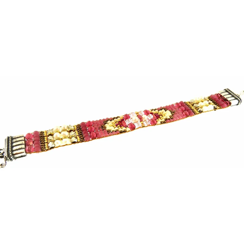 Elevate Your Jewelry Collection With Limited-Time Savings Chili Rose "Pink and Pearl Ombre " Tiffany Bracelet by Adonnah Langer Elevate Your Jewelry Collection With Limited-Time Savings Chili Rose "Pink and Pearl Ombre " Tiffany Bracelet by Adonnah Langer