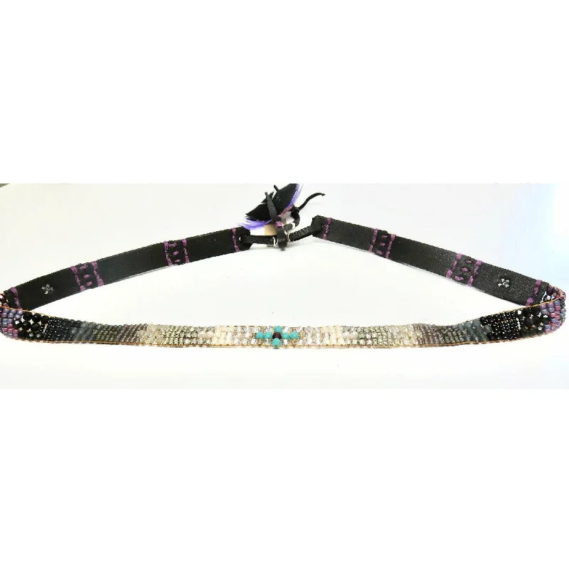 Limited Stock On Premium Jewelry At Low Prices Chili Rose Purple and Pearl Ombre Mix Hat Band Limited Stock On Premium Jewelry At Low Prices Chili Rose Purple and Pearl Ombre Mix Hat Band