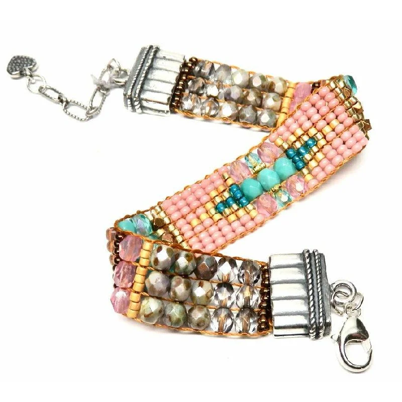 Limited-Time Offer On Elegant Jewelry Pieces Chili Rose Pink Loves Tiffany Bracelet- Adonnah Langer Limited-Time Offer On Elegant Jewelry Pieces Chili Rose Pink Loves Tiffany Bracelet- Adonnah Langer