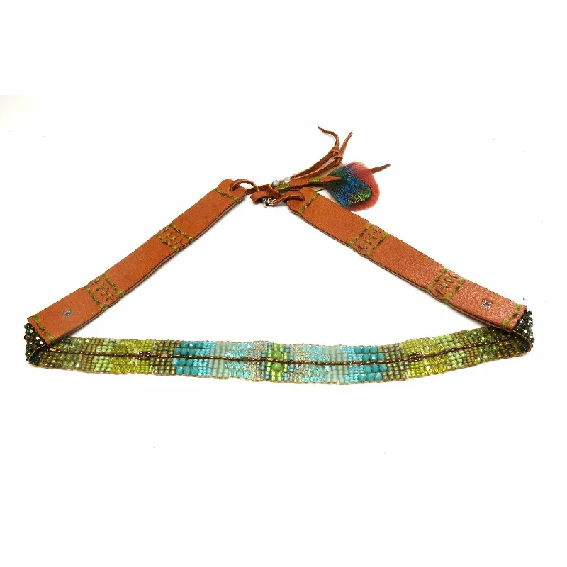 Limited-Time Jewelry Sale – Elegant Styles At Less Chili Rose Yellow and Turquoise Ombre Mix Hat Band Limited-Time Jewelry Sale – Elegant Styles At Less Chili Rose Yellow and Turquoise Ombre Mix Hat Band