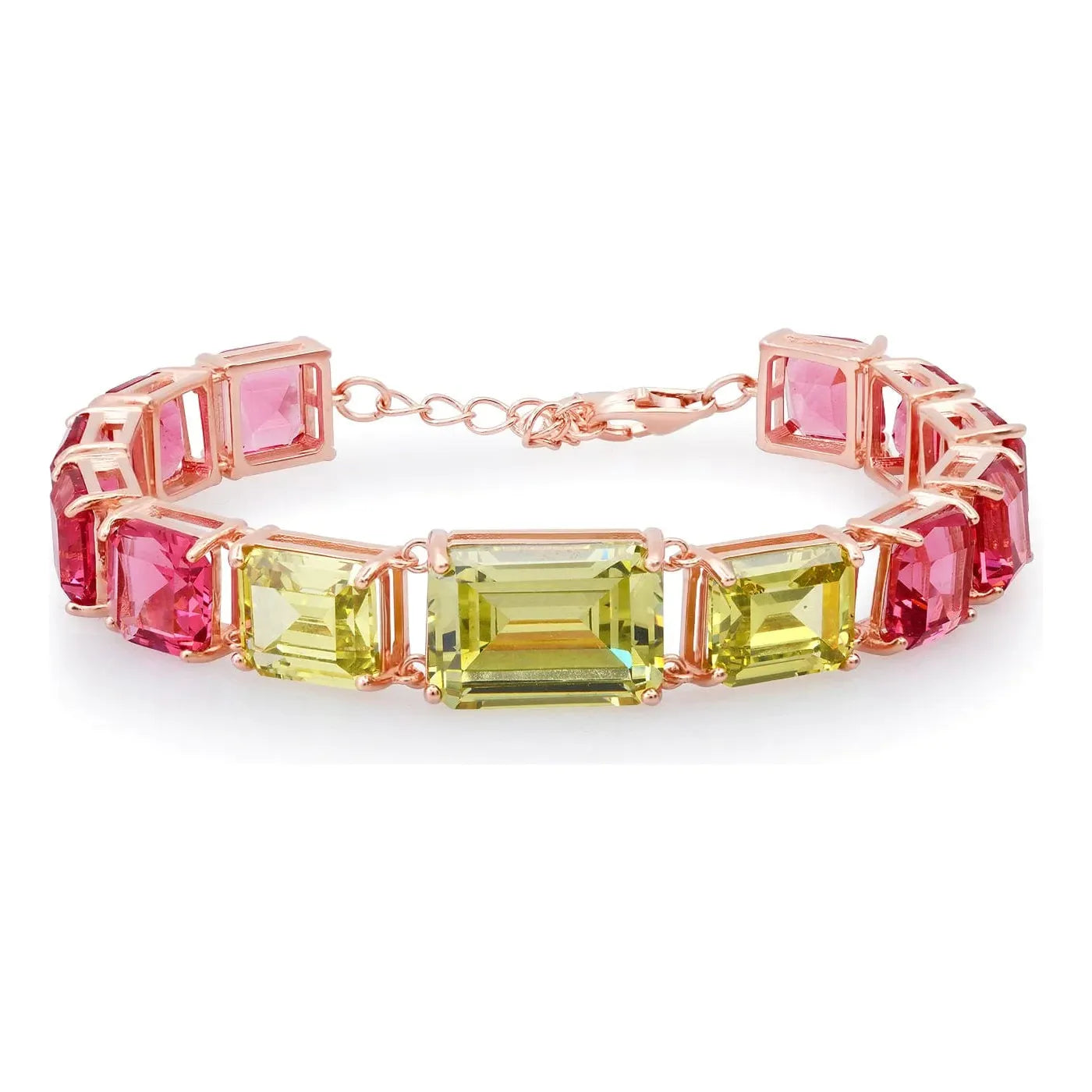 Chic And Stylish Jewelry At Exclusive Prices TAI Chunky Emerald Cut Bracelet