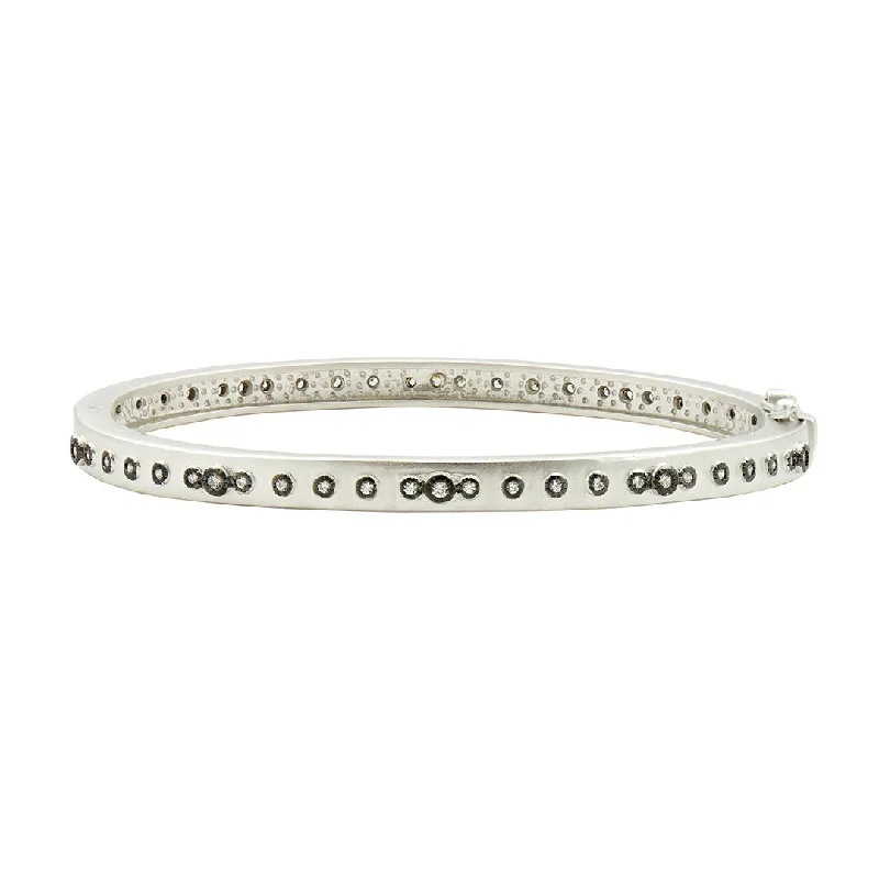 Shop Modern Jewelry Collections With Exclusive Discounts Freida Rothman Mini Stud Bezel Stone Eternity Hinge Bangle Shop Modern Jewelry Collections With Exclusive Discounts Freida Rothman Mini Stud Bezel Stone Eternity Hinge Bangle