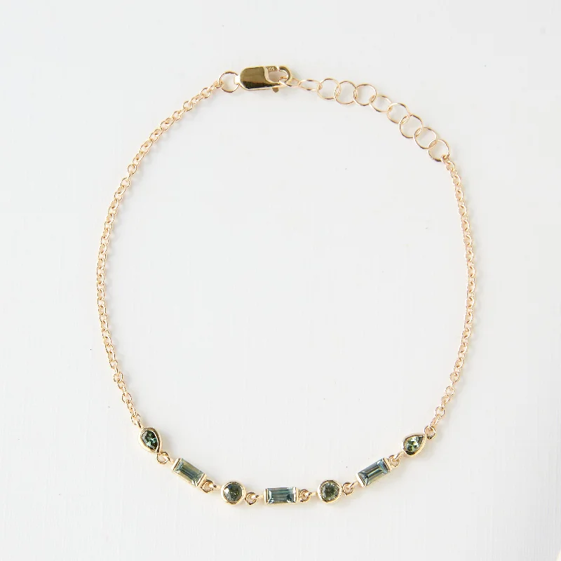 Elegant Jewelry, Exclusive Prices – Shop Now Natalie Bracelet with Light Green Sapphires Elegant Jewelry, Exclusive Prices – Shop Now Natalie Bracelet with Light Green Sapphires