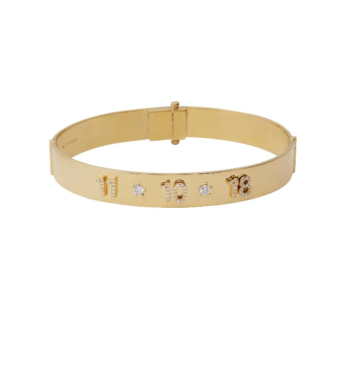 Limited-Time Jewelry Sale – Elegant Styles At Less Personalized Date Bangle