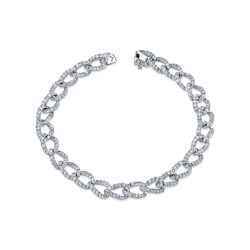 Fashion-Forward Jewelry At Incredible Prices Diamond Cable Link Bracelet