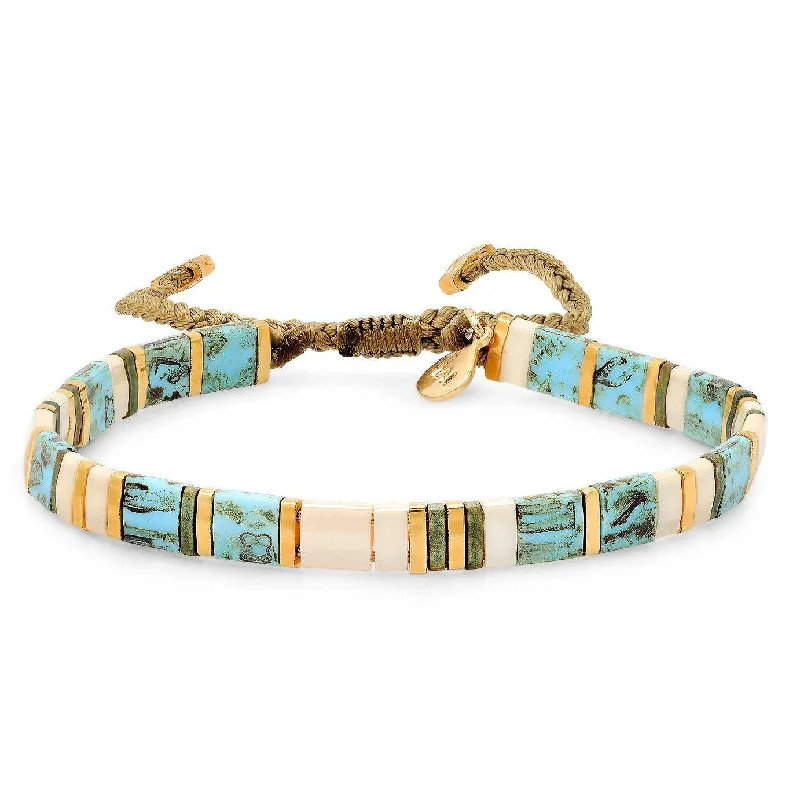 Best Jewelry Deals – Shop Premium Pieces At Great Prices TAI Block Party Bracelet in Turquoise Best Jewelry Deals – Shop Premium Pieces At Great Prices TAI Block Party Bracelet in Turquoise