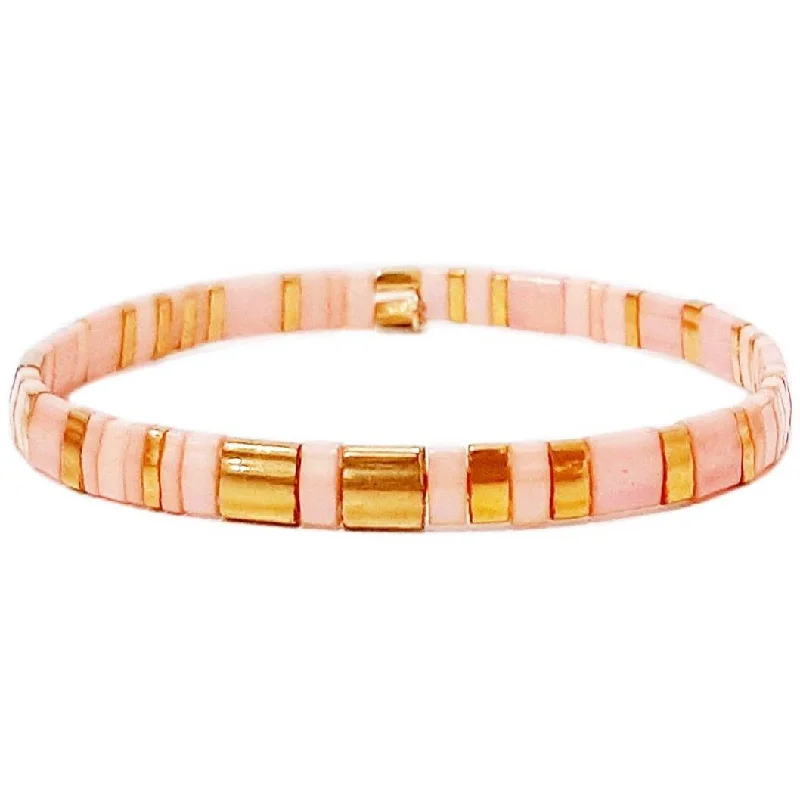 Buy More, Save More – Special Jewelry Discounts TAI HANDMADE MULTI-COLORED TILE STRETCH BRACELET Buy More, Save More – Special Jewelry Discounts TAI HANDMADE MULTI-COLORED TILE STRETCH BRACELET