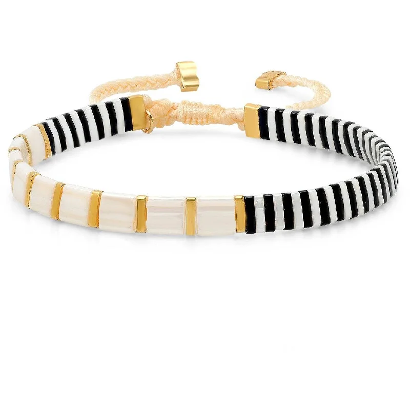 Elegant Jewelry, Affordable Luxury – Shop Now TAI Safari Bracelet in Zebra