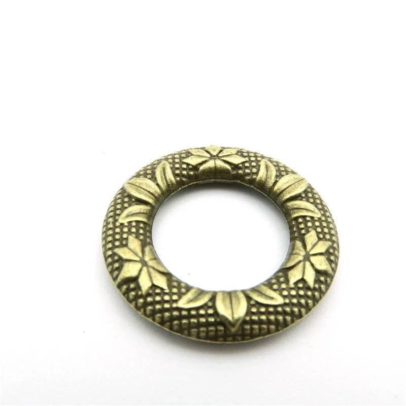 Dainty And Elegant Jewelry Now At Reduced Prices 10 Pcs Antique Brass small Round Flowers pendant jewelry supplies jewelry finding D-3-36 Dainty And Elegant Jewelry Now At Reduced Prices 10 Pcs Antique Brass small Round Flowers pendant jewelry supplies jewelry finding D-3-36