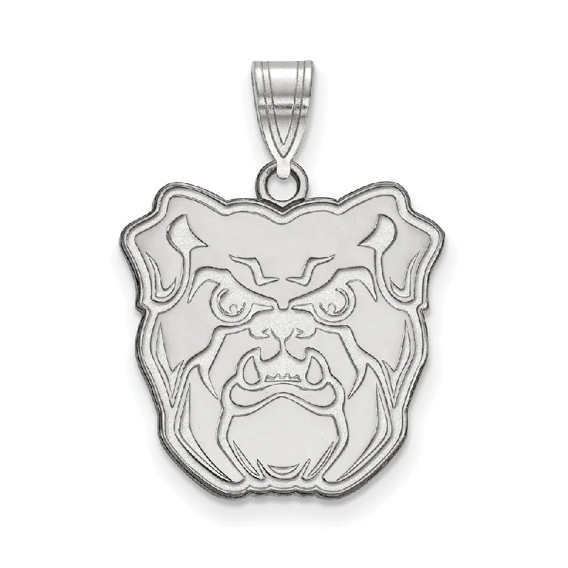 Delicate Crystal Jewelry For Sophisticated Charm 10k White Gold Butler U Large Pendant Delicate Crystal Jewelry For Sophisticated Charm 10k White Gold Butler U Large Pendant