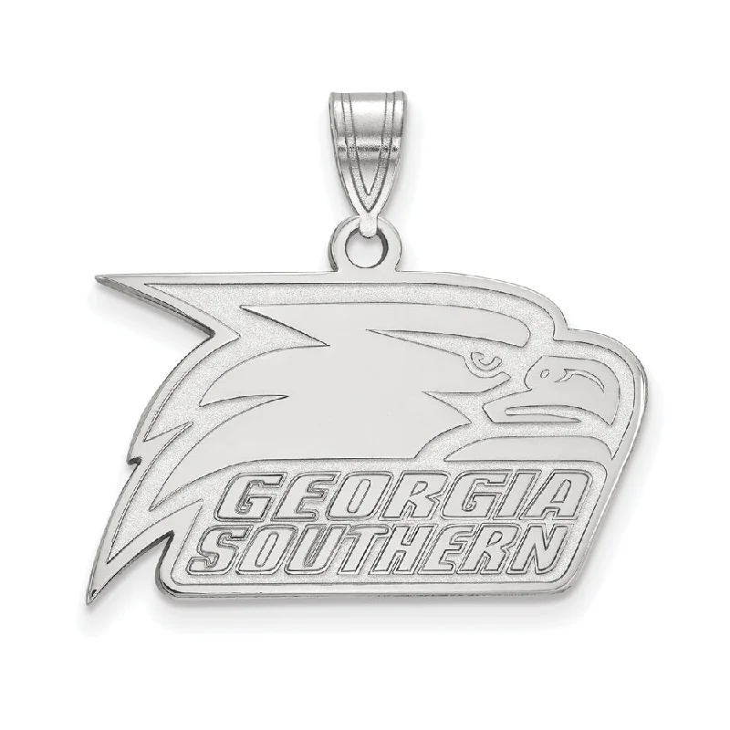Affordable Luxury Jewelry – Style At A Great Price 10k White Gold Georgia Southern U Medium Pendant Affordable Luxury Jewelry – Style At A Great Price 10k White Gold Georgia Southern U Medium Pendant
