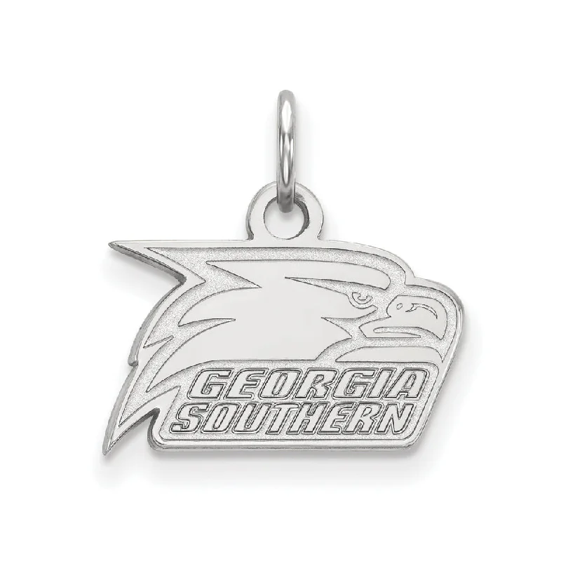 Last Chance To Shop High-End Jewelry At Markdown Prices 10k White Gold Georgia Southern U XS (Tiny) Mascot Logo Charm Pendant Last Chance To Shop High-End Jewelry At Markdown Prices 10k White Gold Georgia Southern U XS (Tiny) Mascot Logo Charm Pendant
