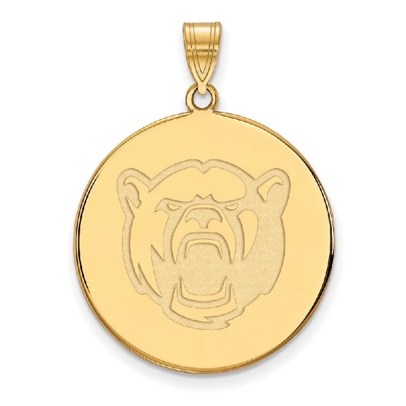 Unlock Unbeatable Jewelry Deals Before They’Re Gone 10k Yellow Gold Baylor U XL Bears Disc Pendant Unlock Unbeatable Jewelry Deals Before They’Re Gone 10k Yellow Gold Baylor U XL Bears Disc Pendant