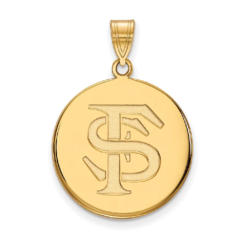 Shine In Style – Shop Jewelry Discounts Today 10k Yellow Gold Florida State Large 'FS' Disc Pendant Shine In Style – Shop Jewelry Discounts Today 10k Yellow Gold Florida State Large 'FS' Disc Pendant