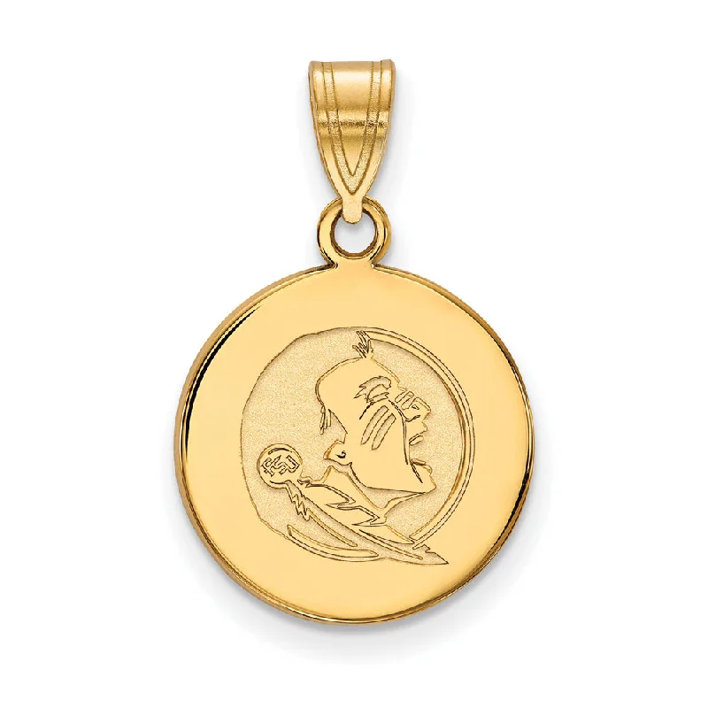 Classic And Modern Jewelry Styles On Sale 10K Yellow Gold Florida State Medium Disc Pendant Classic And Modern Jewelry Styles On Sale 10K Yellow Gold Florida State Medium Disc Pendant