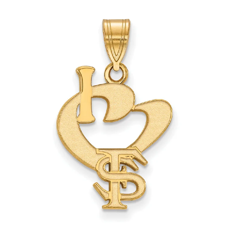 Timeless Beauty, Unbeatable Deals – Jewelry Sale On 14k Gold Plated Silver Florida State Large I Love FS Pendant Timeless Beauty, Unbeatable Deals – Jewelry Sale On 14k Gold Plated Silver Florida State Large I Love FS Pendant