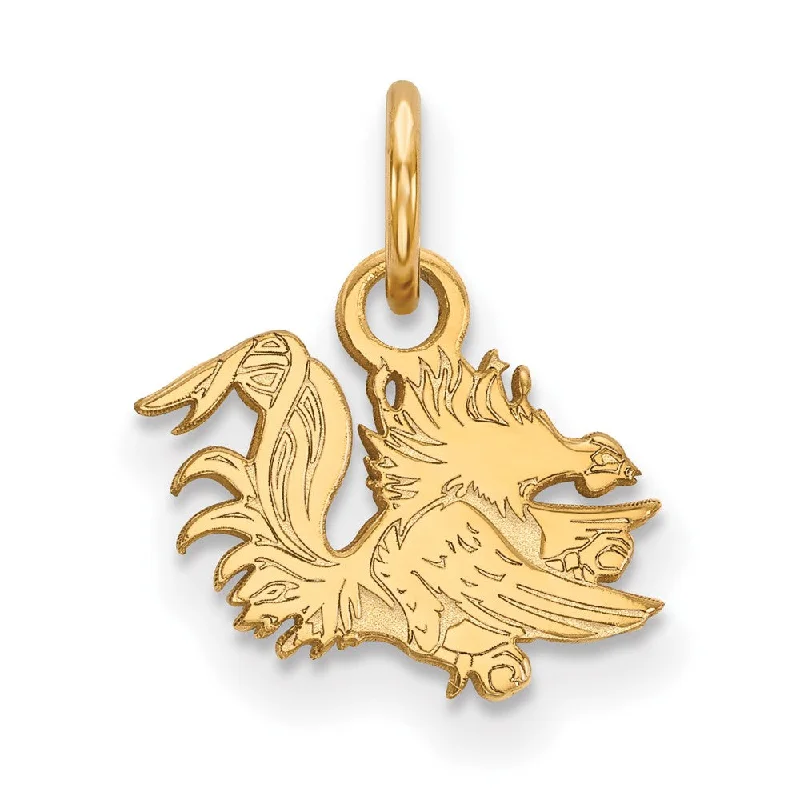 Grab Your Favorite Jewelry At The Lowest Prices 14k Gold Plated Silver South Carolina XS (Tiny) Charm or Pendant