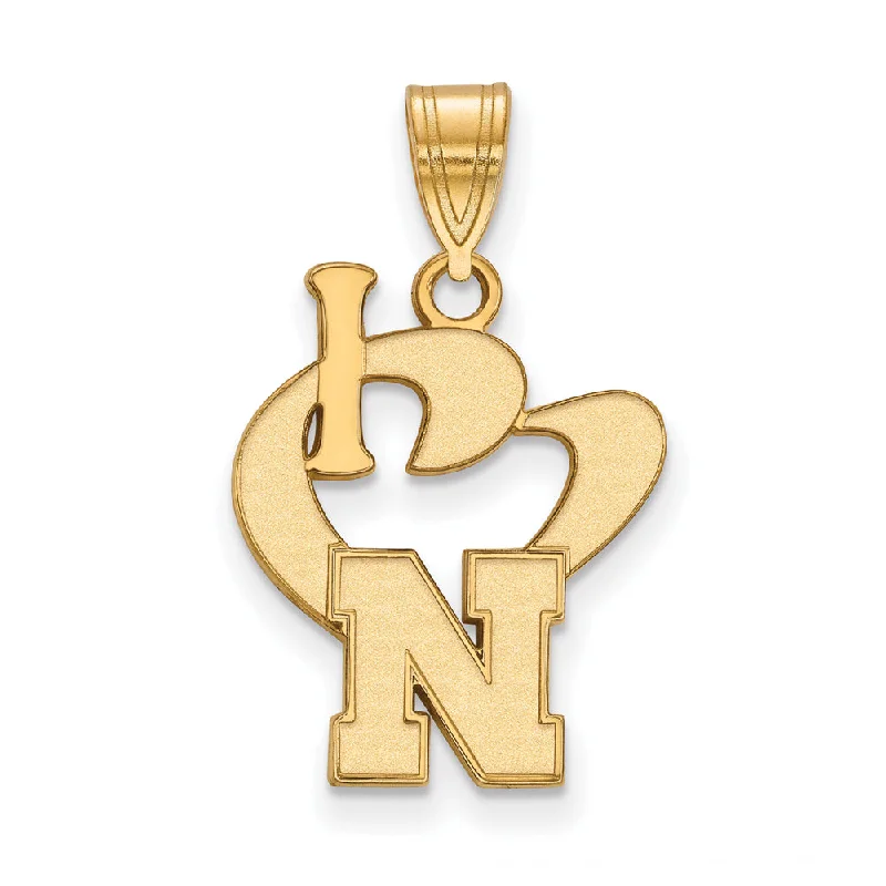 Exclusive Jewelry Sale – Limited-Time Discounts 14k Gold Plated Silver U. of Nebraska Large I Love Logo Pendant Exclusive Jewelry Sale – Limited-Time Discounts 14k Gold Plated Silver U. of Nebraska Large I Love Logo Pendant