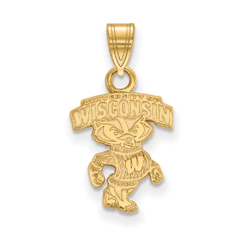 Fashion-Forward Jewelry At Incredible Prices 14k Gold Plated Silver U. of Wisconsin Small Logo Pendant Fashion-Forward Jewelry At Incredible Prices 14k Gold Plated Silver U. of Wisconsin Small Logo Pendant