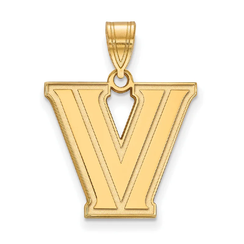 Exclusive Gemstone Jewelry At Special Prices 14k Gold Plated Silver Villanova Univ. Medium Logo Pendant Exclusive Gemstone Jewelry At Special Prices 14k Gold Plated Silver Villanova Univ. Medium Logo Pendant
