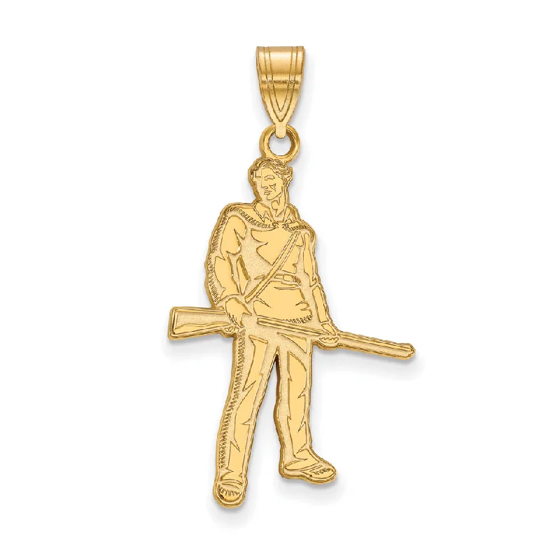 Affordable Luxury Jewelry For Every Occasion 14k Gold Plated Silver West Virginia U. Large Mascot Pendant Affordable Luxury Jewelry For Every Occasion 14k Gold Plated Silver West Virginia U. Large Mascot Pendant