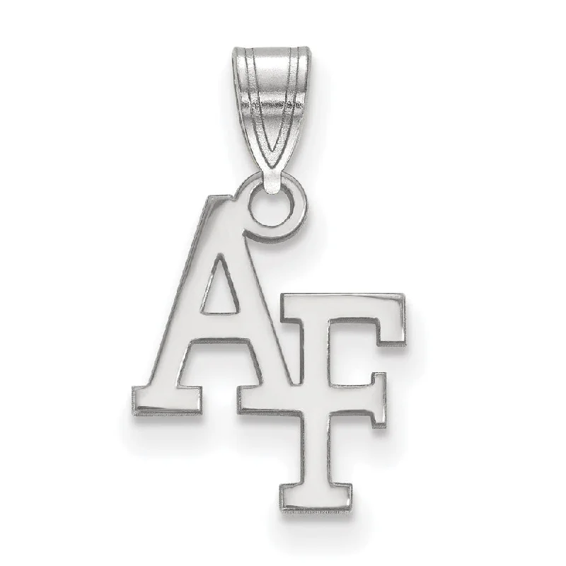 Jewelry Flash Sale – Stylish Designs At Unbeatable Rates 14k White Gold Air force Academy Small 'AF' Pendant Jewelry Flash Sale – Stylish Designs At Unbeatable Rates 14k White Gold Air force Academy Small 'AF' Pendant