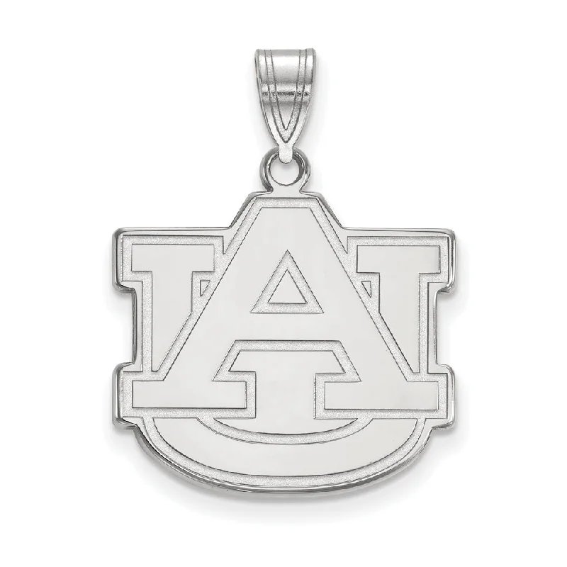 Save On Luxury Jewelry Pieces – Limited-Time Offers 14k White Gold Auburn U Large 'AU' Pendant Save On Luxury Jewelry Pieces – Limited-Time Offers 14k White Gold Auburn U Large 'AU' Pendant