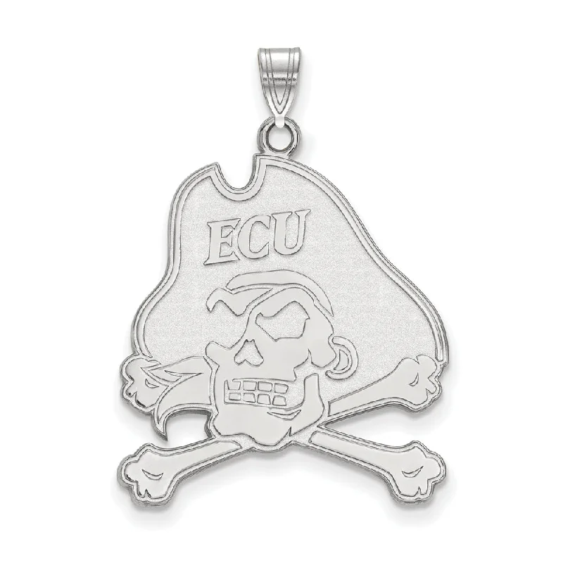 Elegant Jewelry, Affordable Luxury – Shop Now 14k White Gold East Carolina U XL Mascot Pendant Elegant Jewelry, Affordable Luxury – Shop Now 14k White Gold East Carolina U XL Mascot Pendant