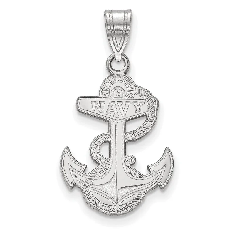 Once-A-Year Jewelry Deals – Shop Before They’Re Gone 14k White Gold U.S. Naval Academy Large Pendant Once-A-Year Jewelry Deals – Shop Before They’Re Gone 14k White Gold U.S. Naval Academy Large Pendant