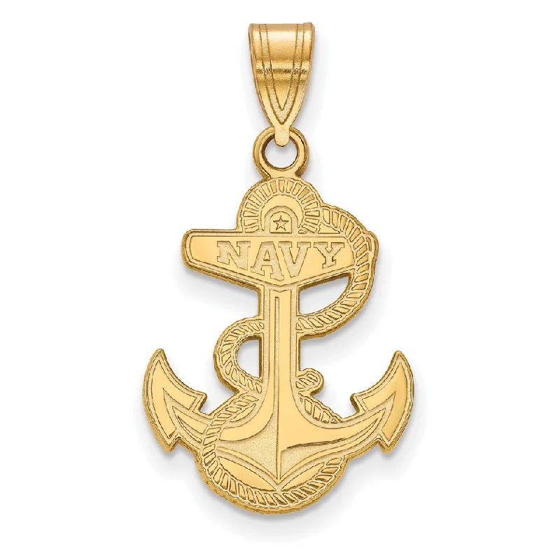 Your Dream Jewelry At Dream Prices 14k Yellow Gold U.S. Naval Academy Large Pendant Your Dream Jewelry At Dream Prices 14k Yellow Gold U.S. Naval Academy Large Pendant