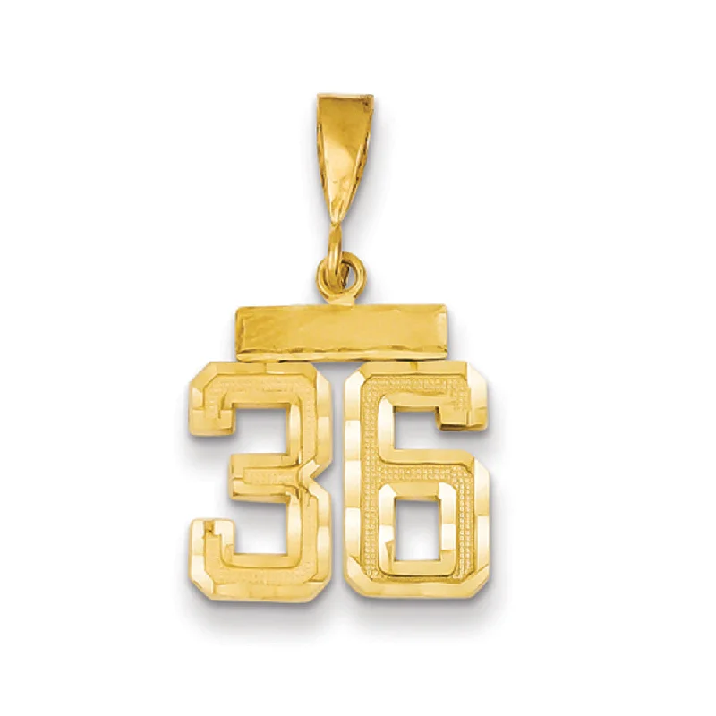 Exclusive Jewelry Sale – Grab Timeless Pieces Now 14k Yellow Gold, Varsity Collection, Small D/C Pendant Number 36 Exclusive Jewelry Sale – Grab Timeless Pieces Now 14k Yellow Gold, Varsity Collection, Small D/C Pendant Number 36