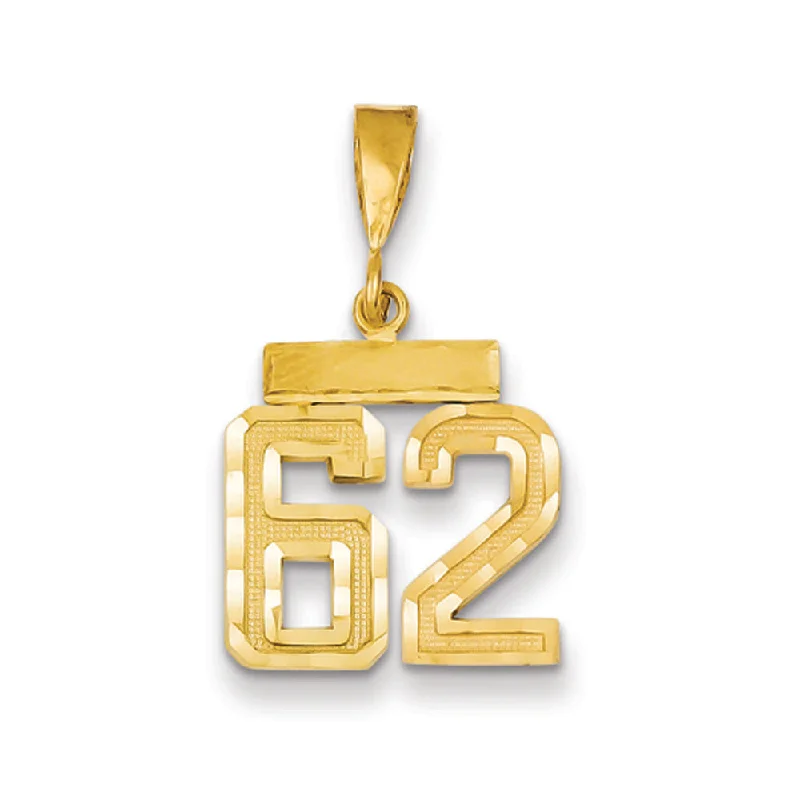 Affordable Glamour – Premium Jewelry At Special Prices 14k Yellow Gold, Varsity Collection, Small D/C Pendant Number 62 Affordable Glamour – Premium Jewelry At Special Prices 14k Yellow Gold, Varsity Collection, Small D/C Pendant Number 62