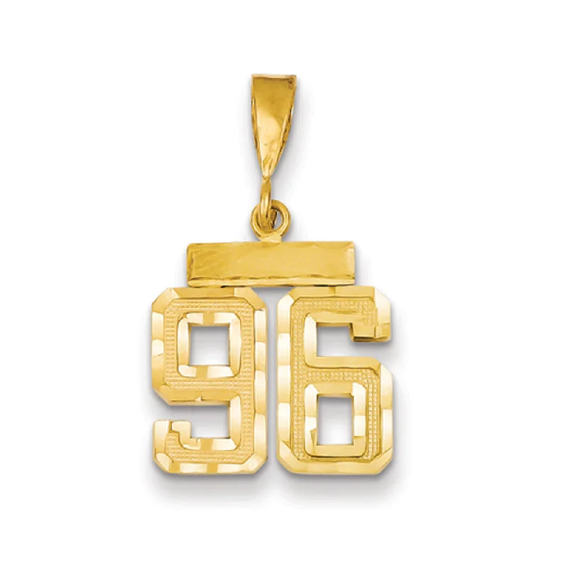Seasonal Jewelry Clearance – Best Styles At The Lowest Prices 14k Yellow Gold, Varsity Collection, Small D/C Pendant Number 96 Seasonal Jewelry Clearance – Best Styles At The Lowest Prices 14k Yellow Gold, Varsity Collection, Small D/C Pendant Number 96