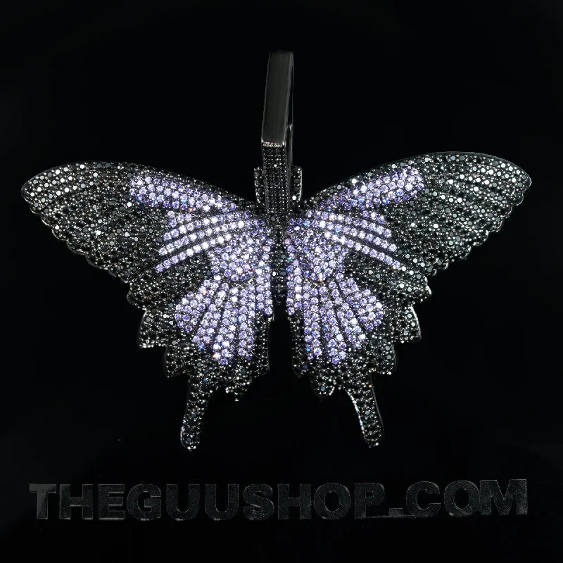 Last Chance To Shop High-End Jewelry At Markdown Prices 18K Gold-Plated Micro-inlay AAA CZ Butterfly Pendant Necklace Last Chance To Shop High-End Jewelry At Markdown Prices 18K Gold-Plated Micro-inlay AAA CZ Butterfly Pendant Necklace