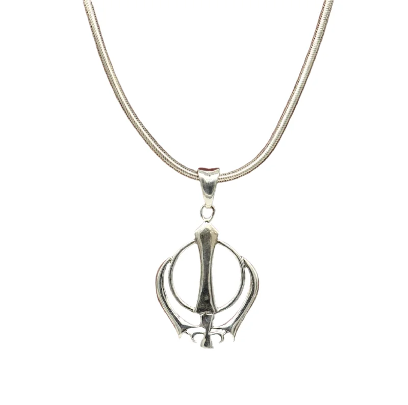 Don't Miss Our Biggest Jewelry Sale Of The Season 925 sterling silver customized design khalsa Waheguru symbol pendant, sikha Sardar logo pendant, best blessing pendant from india ssp436 Don't Miss Our Biggest Jewelry Sale Of The Season 925 sterling silver customized design khalsa Waheguru symbol pendant, sikha Sardar logo pendant, best blessing pendant from india ssp436