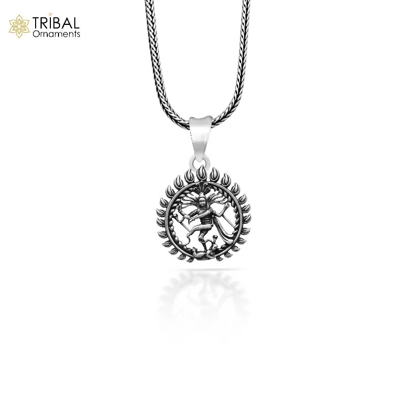 Luxury Jewelry Without The Luxury Price Tag 925 Sterling silver handmade unique design Natraj/ Natrajan pendant nsp871 Luxury Jewelry Without The Luxury Price Tag 925 Sterling silver handmade unique design Natraj/ Natrajan pendant nsp871