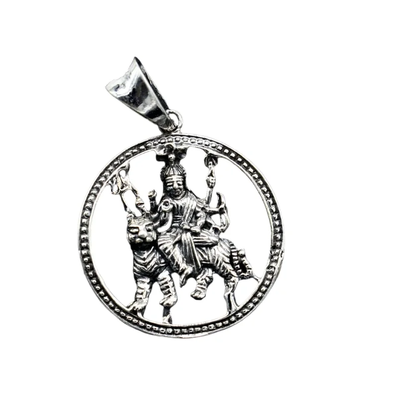 Discover Unique Jewelry With Special Limited-Time Offers Divine 925 sterling silver Goddess bhawani/ Durga mataji with lion pendant, amazing unisex pendant locket goddess tribal jewelry ssp1560 Discover Unique Jewelry With Special Limited-Time Offers Divine 925 sterling silver Goddess bhawani/ Durga mataji with lion pendant, amazing unisex pendant locket goddess tribal jewelry ssp1560