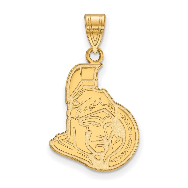 Flash Deals On Fine Jewelry – Shop Before It's Gone SS 14k Yellow Gold Plated NHL Ottawa Senators Large Pendant Flash Deals On Fine Jewelry – Shop Before It's Gone SS 14k Yellow Gold Plated NHL Ottawa Senators Large Pendant