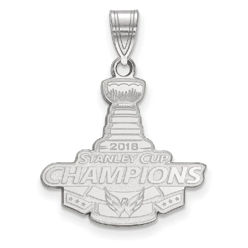 Once-A-Year Jewelry Sale – Grab Your Favorites Now Sterling Silver 2018 Stanley Cup Washington Capitals LG Pendant Once-A-Year Jewelry Sale – Grab Your Favorites Now Sterling Silver 2018 Stanley Cup Washington Capitals LG Pendant