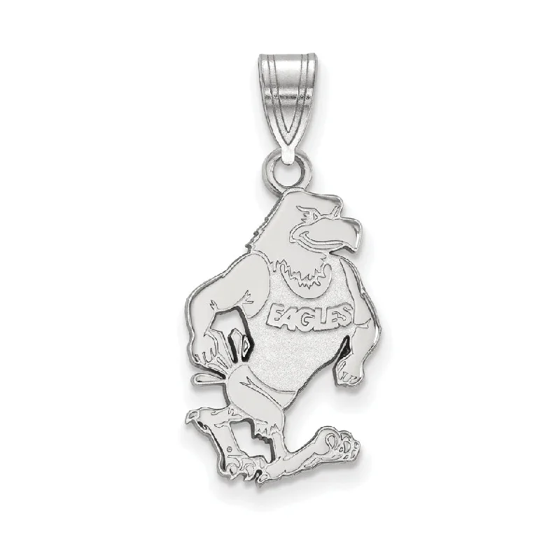Customized Silver Jewelry For Unique Style Sterling Silver Georgia Southern U Large Mascot Pendant Customized Silver Jewelry For Unique Style Sterling Silver Georgia Southern U Large Mascot Pendant