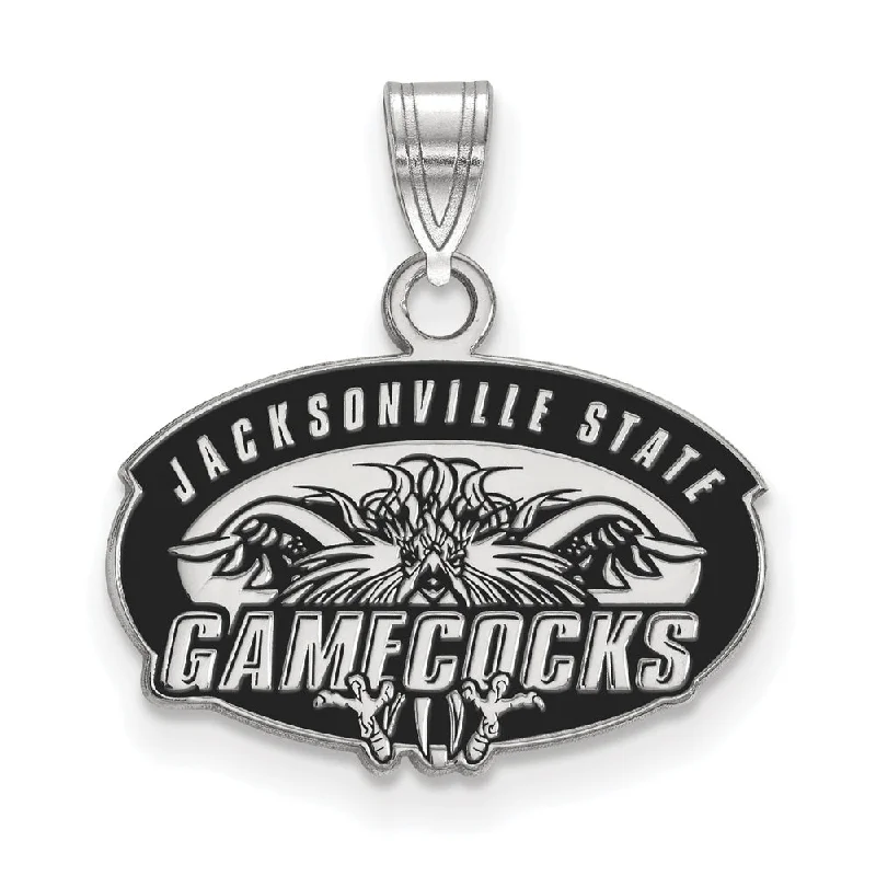 Jewelry Sale – Exclusive Styles At Lower Prices Sterling Silver Jacksonville State Small Enamel Pendant Jewelry Sale – Exclusive Styles At Lower Prices Sterling Silver Jacksonville State Small Enamel Pendant